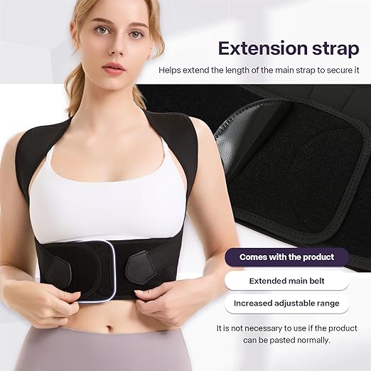 💪 Corrector De Postura Con Soporte - 50% de Descuento SOLO HOY✨