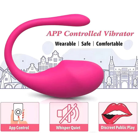 🌸 BunnyVibe - Vibrador bluetooth CON 9 TIPOS DE VIBRACIÓN - “Doble estímulo, doble placer… un viaje sin retorno al éxtasis.”🔥
