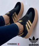 Tenis Adidas Samba Cosido Mujer